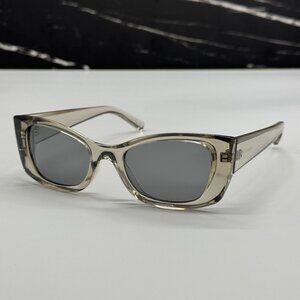 NEW SAINT LAURENT SL593 003 BEIGE WOMEN SUNGLASSES SAINT LAURENT SL 593 003